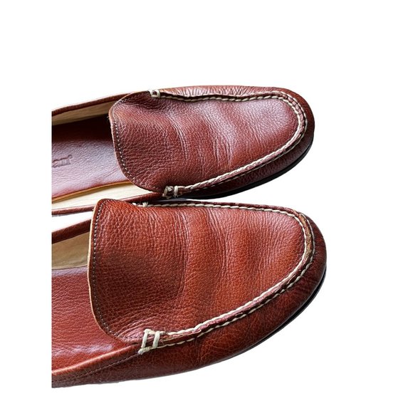 L.L. Bean Brown Leather Loafers - Picture 8 of 11